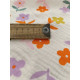 Double gaze coton - Marguerite - x10cm