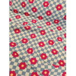 Sweat- Flower bleu -x10cm