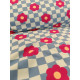 Sweat- Flower bleu -x10cm