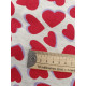 Sweat- Melange hearts rouge -x10cm