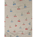 Sweat- Melange glitter cherry -x10cm