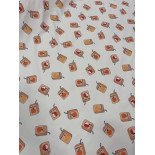 Tissus imperméable - Juicy - x10cm