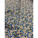 Tissu cretonne - Bleuet - x10cm