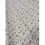 Tissu cretonne - Anes - x10cm