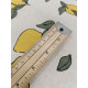 Tissu enduit fin - Lemon - x10cm