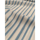 Percale de Coton - Rayures - x10cm