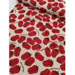 Tissu ameublement - Léger - Peppers - x10cm