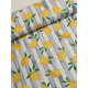 Tissu ameublement - Léger - Citrons - x10cm