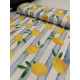 Tissu ameublement - Léger - Citrons - x10cm