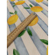Tissu ameublement - Léger - Citrons - x10cm