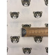 Tissu cretonne - Tigers - x10cm