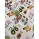 Tissu cretonne - Ferme - x10cm