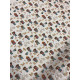 Tissu cretonne - Jardin - x10cm