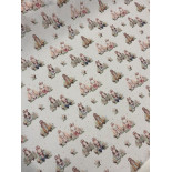 Tissu cretonne - Pirouette - x10cm