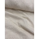 Double gaze coton brodée - Chic - x10cm