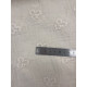 Double gaze coton brodée - Chic - x10cm