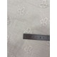 Double gaze coton brodée - Chic - x10cm