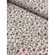 Double gaze coton - Rosée florale - x10cm