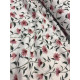 Double gaze coton - Rosée florale - x10cm