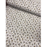 Double gaze coton - Pivonia - x10cm