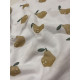Double gaze coton - Poire - x10cm