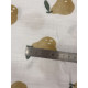 Double gaze coton - Poire - x10cm