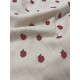 Double gaze coton - Apple - x10cm