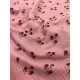 Double gaze coton - Floriel - x10cm
