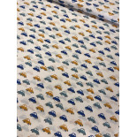 Tissu Popeline - Voitures - x10cm