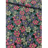 Tissu crêpe de viscose - Capucine - x10cm