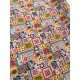 Tissu cretonne - Bimba - x10cm
