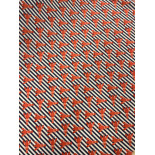 Tissu cretonne - Homard - x10cm