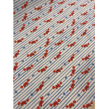 Tissu cretonne - Crabes - x10cm