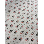 Tissu cretonne - Meuh - x10cm