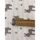 Tissu cretonne - Anes - x10cm