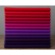 Cotonnades unies - violet rose rouge - x10cm