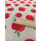 Tissu ameublement - Léger - Apple - x10cm