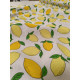 Tissu ameublement - Léger - Citrons jaunes - x10cm
