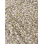 Tissu ameublement - Léger - Marguerite - x10cm