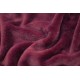 Tissu polaire Doudou - bordeaux - x10cm