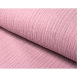 Double gaze coton - blanche - x10cm