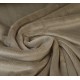 Tissu polaire Doudou - gris foncé - x10cm