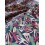 Percale de Coton - Jungle marine - x10cm