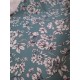 Tissu ameublement - Blossom - bleu x10cm