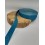 Sangle 3cm - bleu lurex