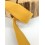 Ruban coton - 2.50cm - Jaune