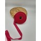Ruban coton - 2.50cm - Rose