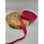Ruban coton - 2.50cm - Rose