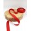 Ruban coton - 2.50cm - Rouge