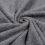 Tissu éponge - Gris anthracite - x10cm